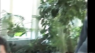 WILD SUCKING SLUT TAKES BLACK COCK