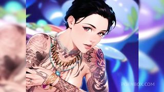 Interracial Bubble butt farm girl, tech nerd and football fan Mackensie makes her ai debut