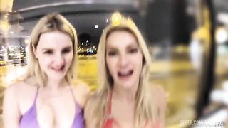 DOUBLE CREAMPIE HOMEMADE THREESOME for ANAL SLUT Sara Diamante – All Group Sex 4K