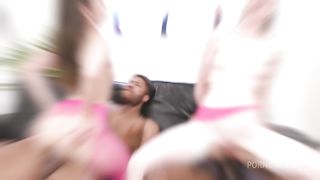 Emily Belle VS Nicol Black Wet, 2on2, BBC, ATOGM, DAP, Rough Sex, Big Gapes, Pee Drink, Squirt Drink, Creampie Swallow GIO2272