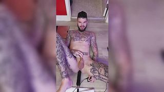 my fuck machine made me cum so hard!!