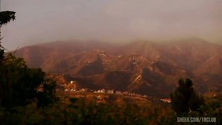 Sexy lesbians Malibu and Avy Lee Roth eat each other's pussies.