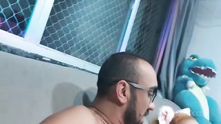 My friend Dracarys asked to suck the dick and ended up sitting nice