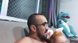 My friend Dracarys asked to suck the dick and ended up sitting nice