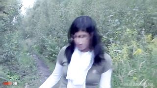 Hot cum in mouth and anal sex for brunette slut Renata