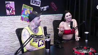 JEFAO OFICIAL E KAREN OLIVER (CASAL PORRA LOKA) EM UM BATE-PAPO NO TOP CAST COM MONICA LIMA OFFICIAL - PARTE 1