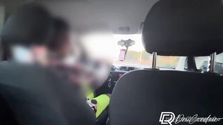 Uber safado me convenceu a ir para o motel com ele e ainda ganhei leitinho na buceta