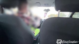 Uber safado me convenceu a ir para o motel com ele e ainda ganhei leitinho na buceta