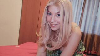 MY STEP MOTHER SEES MY ERECT PENIS AND CAN T HELP BUT SUCK IT