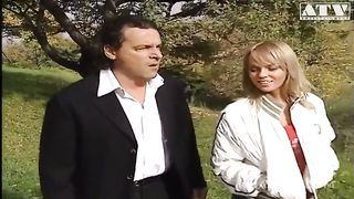 Ellen Saint a slightly legal slut with small perky tits and blonde hair gets her ass gaped by an older man and wants her mouth filled