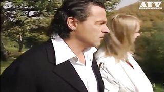 Ellen Saint a slightly legal slut with small perky tits and blonde hair gets her ass gaped by an older man and wants her mouth filled