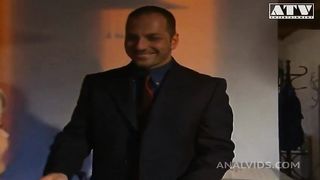 Nikki Montana an experienced female slut with tattooed skin and golden hair gets her ass gaped and wants her mouth filled