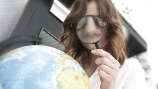 Moaning teen fucked in the ass