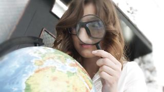 Moaning teen fucked in the ass