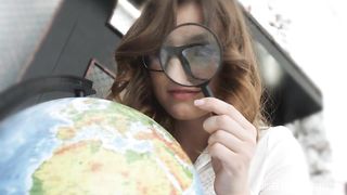 Moaning teen fucked in the ass