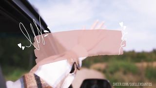 Latina with giant ass caught masturbating