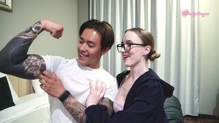 FIRST DATE WITH CUTE ASIAN BOY TURNED INTO OVERNIGHT SEX