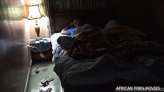 POV. caught in the kitchen early in the morning fingering herself, xe neighbor stumbles upon the chance of a wet asshole for a public morning fuck on african porn movies
