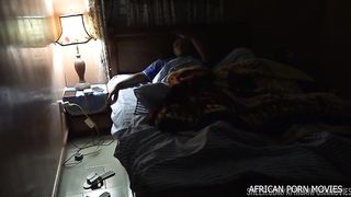 POV. caught in the kitchen early in the morning fingering herself, xe neighbor stumbles upon the chance of a wet asshole for a public morning fuck on african porn movies