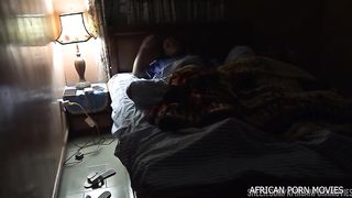 POV. caught in the kitchen early in the morning fingering herself, xe neighbor stumbles upon the chance of a wet asshole for a public morning fuck on african porn movies