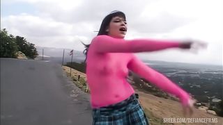 Shayna Knight Sucks Two Pricks At Once And Does Anal