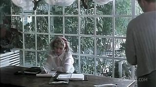 Rocco Siffredi fucking the young secretary Blondie and Italian Milf Milly D'Abbraccio in a hard dp