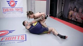 CHEYENNE JEWEL VS WILL HAVOC MIXED WRESTLING