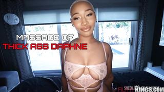 Thick Ass Daphne Gets The Black Gloves Special