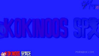 MORGAN'S DP BY TWO BIG BLACK DICKS AT KOKINOOS SPACE