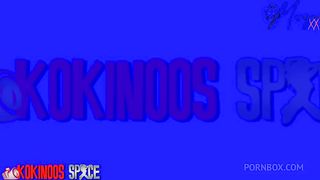 MORGAN'S DP BY TWO BIG BLACK DICKS AT KOKINOOS SPACE