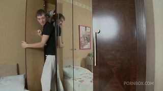 Aleksey a Small Tits Femme-Fatale is Getting Anal Fucked Hard