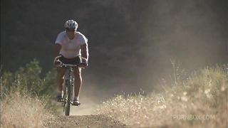 Mya Luanna Gets Pounded By An Older Man On The Mountain At Night