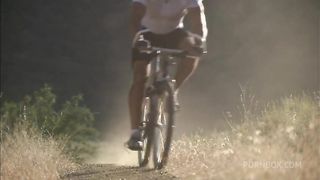 Mya Luanna Gets Pounded By An Older Man On The Mountain At Night