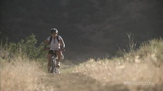 Mya Luanna Gets Pounded By An Older Man On The Mountain At Night