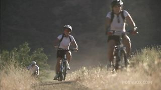 Mya Luanna Gets Pounded By An Older Man On The Mountain At Night