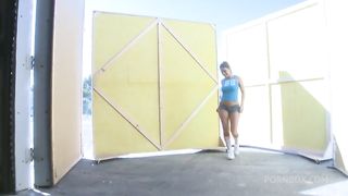 19-Year-Old Brunette With Big Boobs, Charley Chase Fucked Until She Squirts