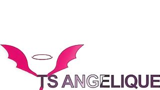 TS Angelique Monroe - Webcam show from August 9, 2023