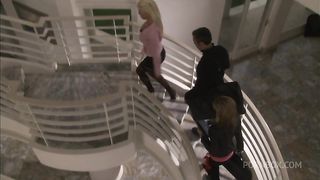 Candy Lee Gets A Massive Facial After Fucking A Well Hung Stud On The Couch