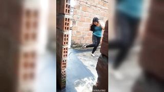 Venuslatina2 - big facial in abandoned house