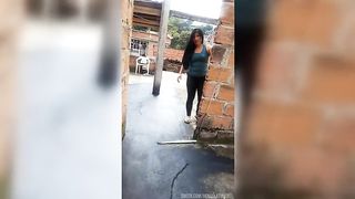 Venuslatina2 - big facial in abandoned house