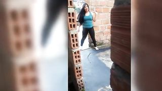 Venuslatina2 - big facial in abandoned house