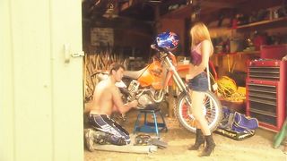 Dominica Leoni Gets Fucked In The Garage