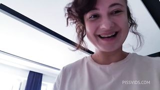 Heard my stepsister having morning sex - made myself squirt while I listened outside her door