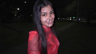 HORNY GIRLFRIEND CAN’T WAIT TO GET HOME AND FUCK