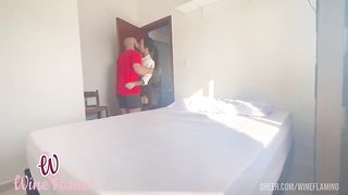 secretaria safada deixou eu gozar dentro e comer o cuzinho dela