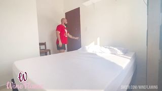 secretaria safada deixou eu gozar dentro e comer o cuzinho dela