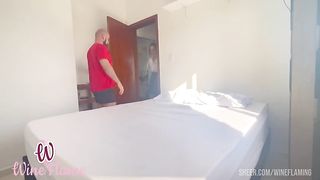 secretaria safada deixou eu gozar dentro e comer o cuzinho dela