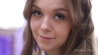 Eva Barbie: Piss from a man's ASS in a teen FACE! Maximum humiliation