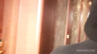 Hot girl assfucked and pussy fucked