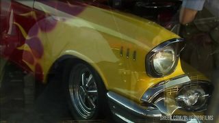 Female Mechanic Sharon Wild Works On A Dick Instead Of A Car